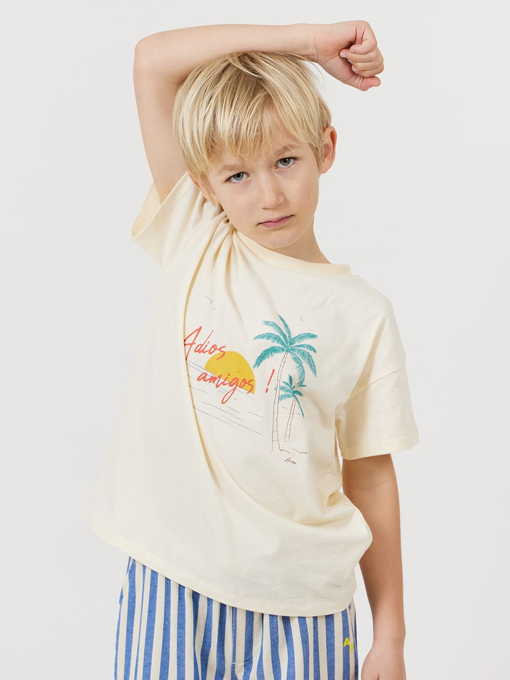 ARSENE ET LES PIPELETTES　アルセヌ エ レ ピプレット　プリントＴシャツ