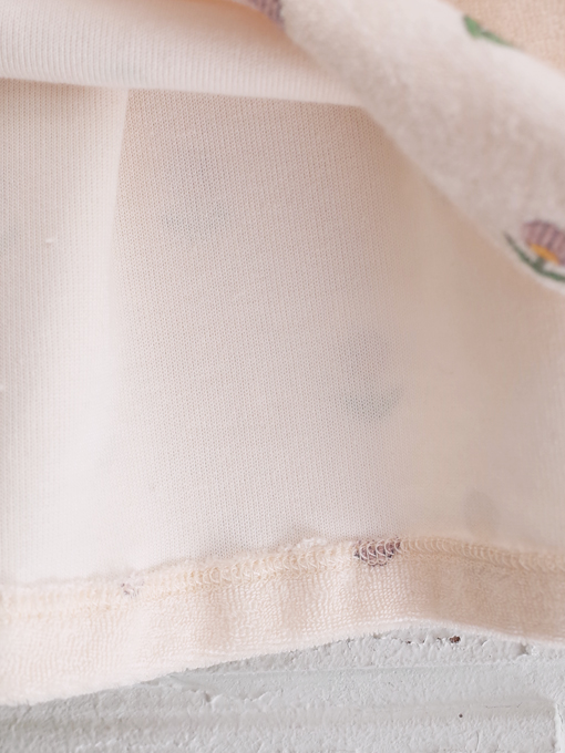 emile et ida kids　エミールエイダ　フリルパイルワンピース