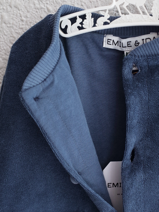 emile et ida kids　エミールエイダ　パイルカーディガン