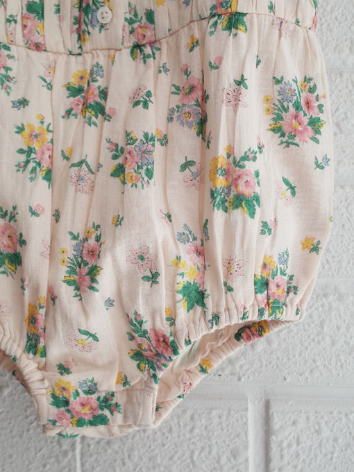 emile et ida kids　エミールエイダ　フラワープリントロンパース