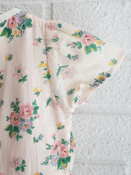 emile et ida kids　エミールエイダ　フラワープリントロンパース