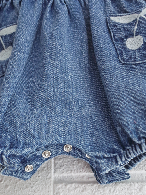 emile et ida kids　エミールエイダ　デニムサロペット