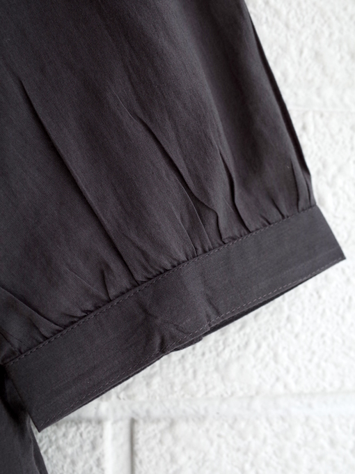 emile et ida woman　エミールエイダ　Vintage asphalt embroidered blouse　刺繍ブラウス