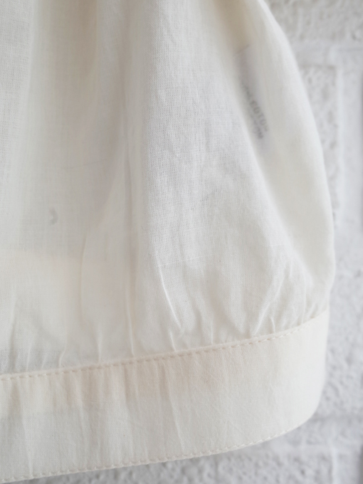 emile et ida woman　エミールエイダ　Vintage ecru embroidered blouse　刺繍ブラウス