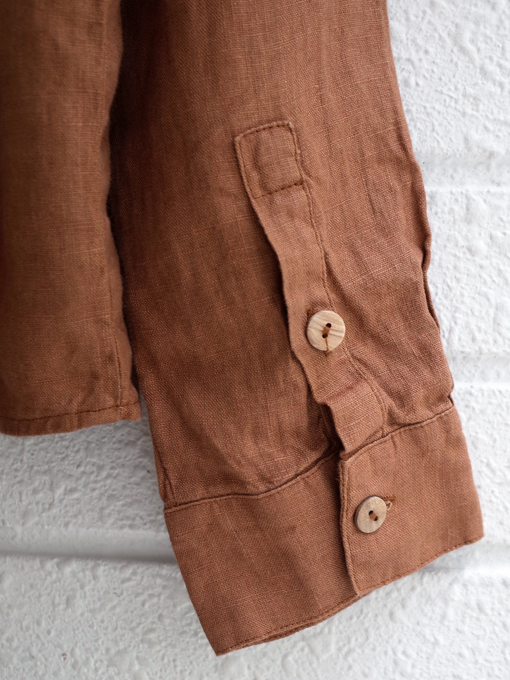 MATONA　オーガニックブランド　リネンシャツ