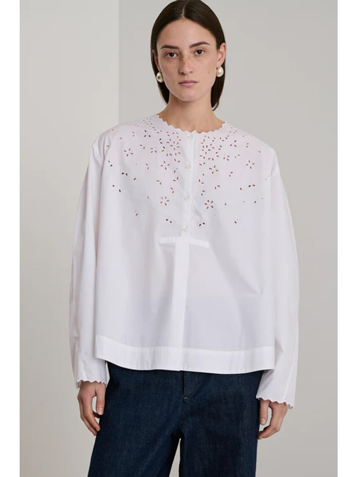 soeur DESTINEE BLOUSE カットワークレースブラウス