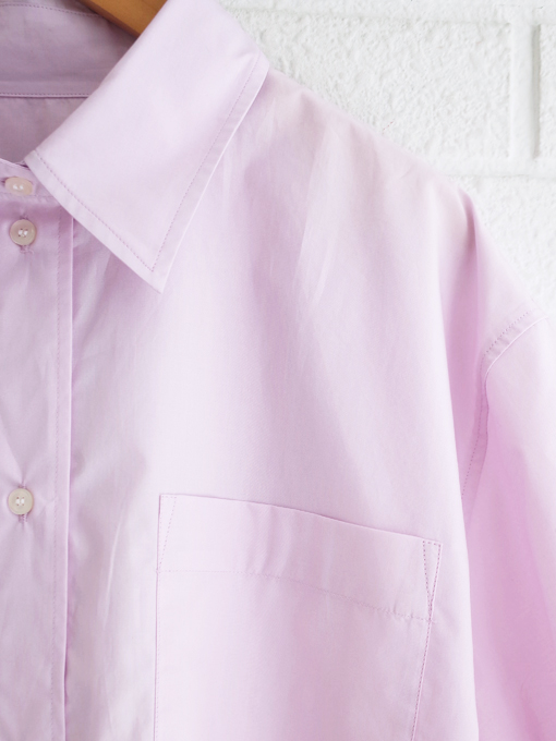 SOEUR BOBBIE 半袖コットンシャツ