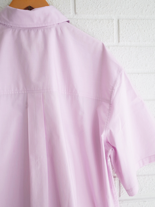 SOEUR BOBBIE 半袖コットンシャツ