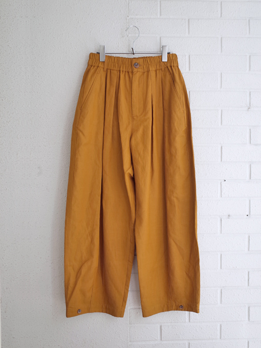 soeur　VERNON TROUSERS　リネン混ロングパンツ