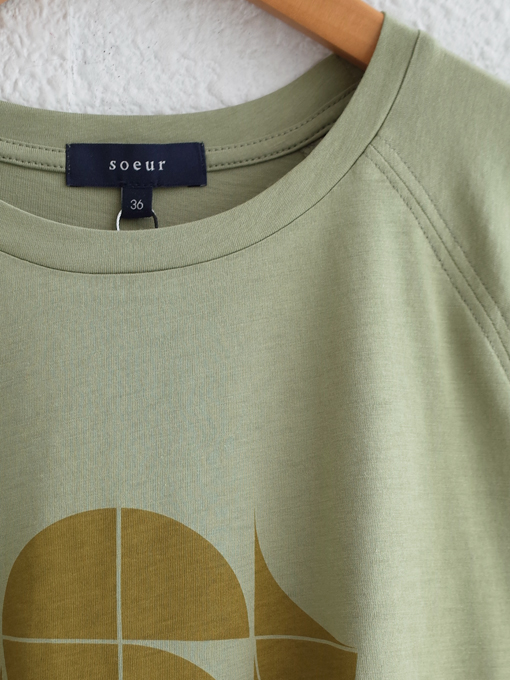 soeur　VAL T-SHIRT　ロゴプリントTシャツ