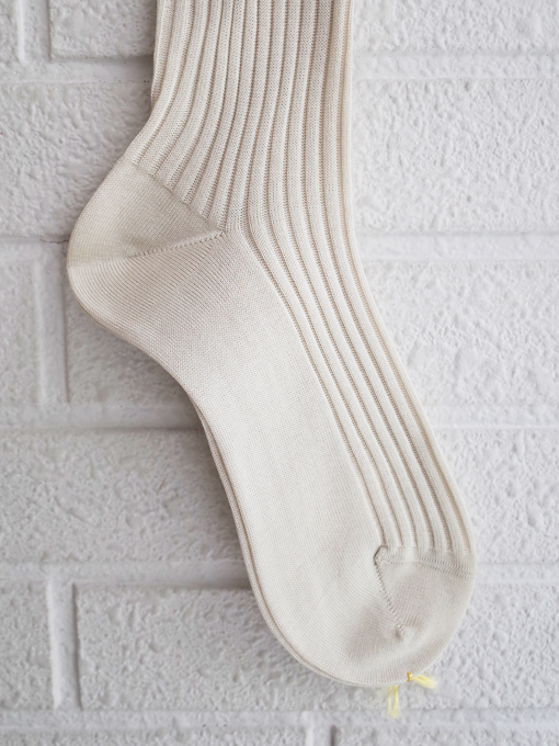 SOFIE D'HOORE　FOUR　Bi-coloured ribbed crew socks　バイカラーリブソックス