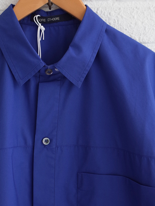 SOFIE D'HOORE　BUDAPEST　short sleeve shirt with patch pocket　シャツ