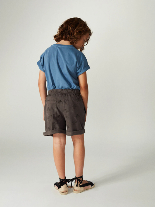 weekend house kids.　ウイークエンドハウスキッズ　Happy faces t-shirt　キッズプリントTシャツ