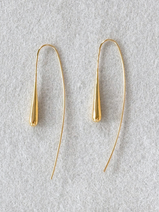 ピアス　SOEUR　GOUTTE LINE 　 HUGGIE EARRINGS