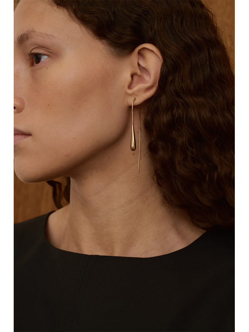 ピアス　SOEUR　GOUTTE LINE 　 HUGGIE EARRINGS