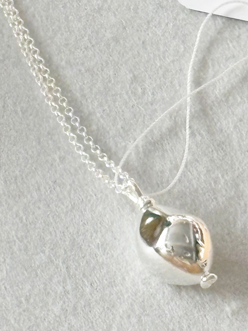 シルバーネックレス　SOEUR　LIGNE GRAINE 　 COLLIER