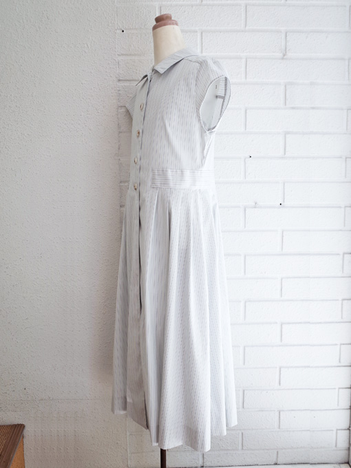 aulutin　オウルティン　フレンチスリーブシャツワンピース