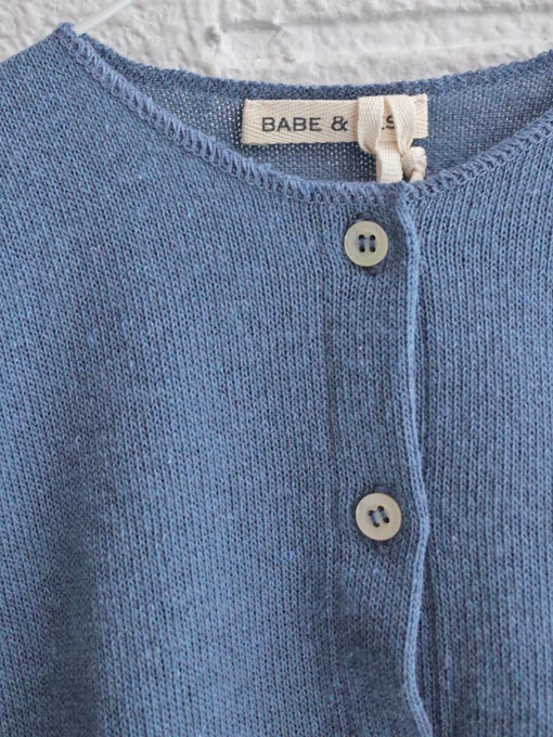 イタリア子供服 BABE&TESS ベイブアンドテス ベビー コットンニットカーディガン