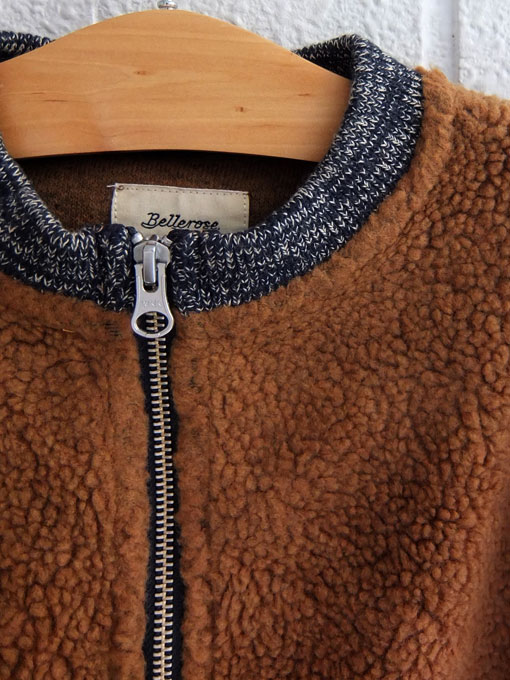 ベルギー子供服 bellerose kids ボアジップジャケット