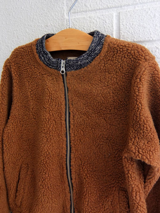 ベルギー子供服 bellerose kids ボアジップジャケット