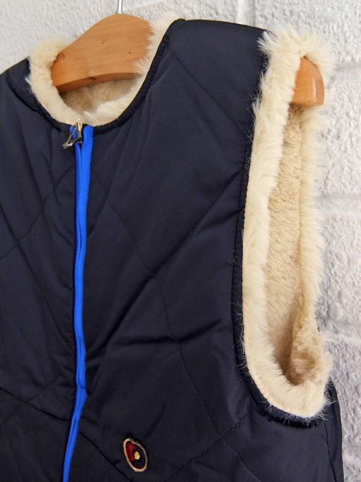 ベルギー子供服 bellerose kids ベルローズキッズ リバーシブルエコファーベスト