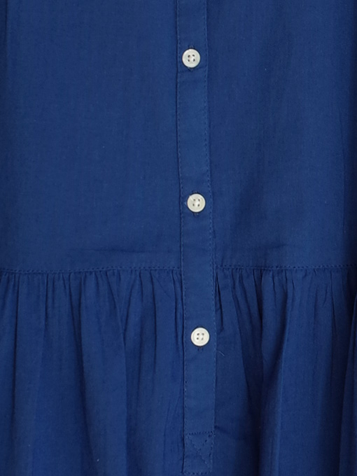 bellerose kids 丸襟コットンロングワンピース