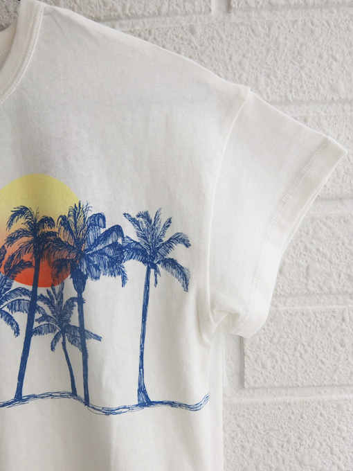 bellerose kids ベルローズキッズ プリントTシャツ