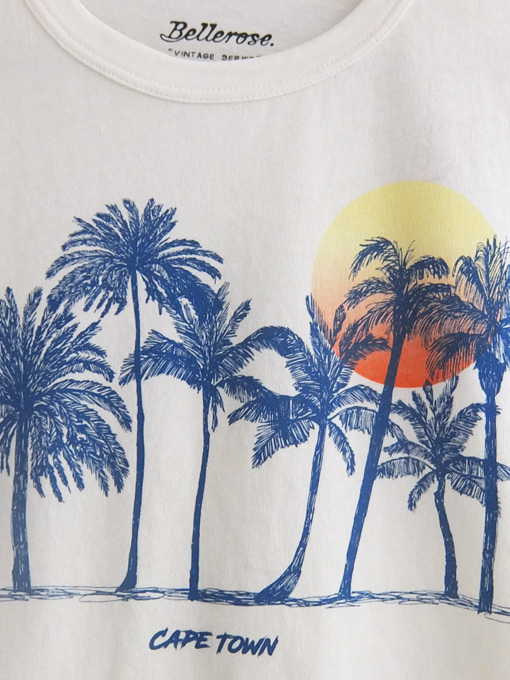 bellerose kids ベルローズキッズ プリントTシャツ