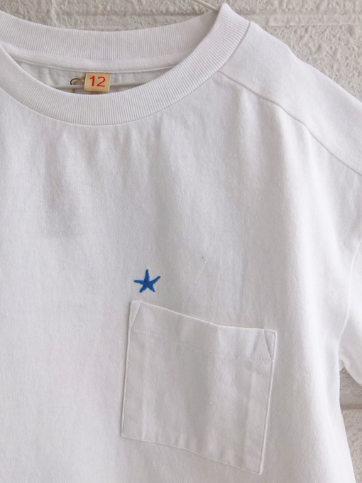 bellerose kids ベルローズキッズ バックプリントポケットTシャツ