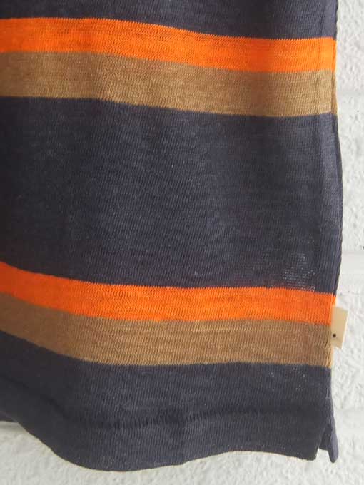 bellerose kids ベルローズキッズ ボーイズリネンジャージーボーダーTシャツ