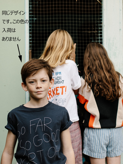 bellerose kids ベルローズキッズ ボーイズプリントTシャツ