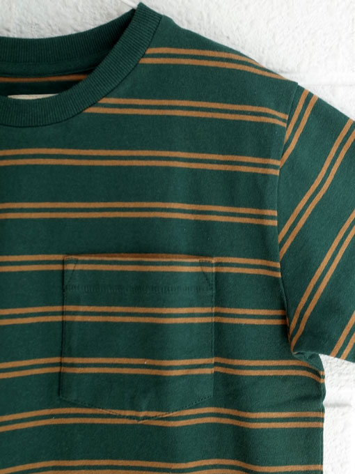 bellerose kids ボーイズ ボーダーTシャツ
