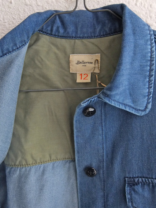 bellerose kids ベルローズキッズ デニムシャツジャケット