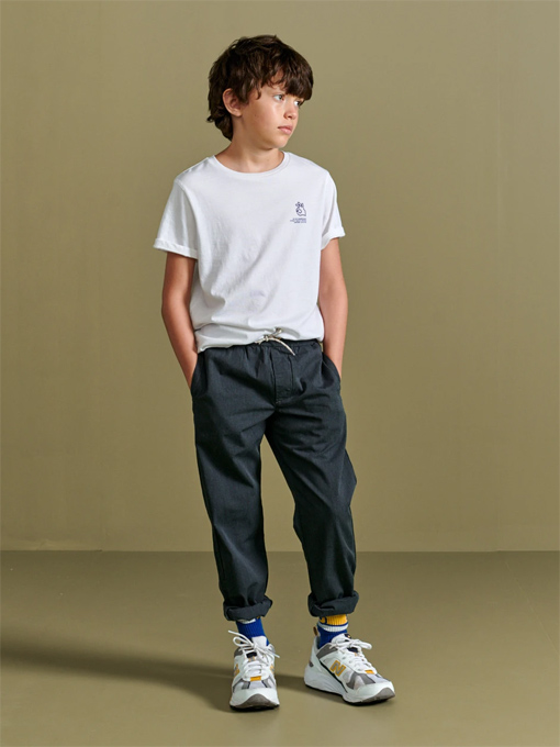 bellerose kids　ベルローズキッズ　ボーイズ　コットンロングパンツ
