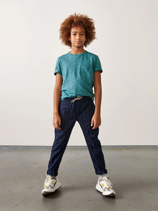 bellerose kids　ベルローズキッズ　ボーイズ　スラブジャージーポケットTシャツ
