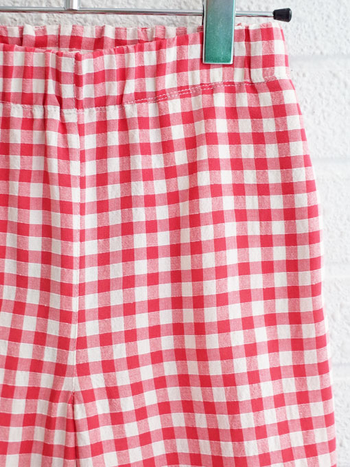 ビスコースコットンギンガムフリルパンツ bellerose kids ガールズコレクション