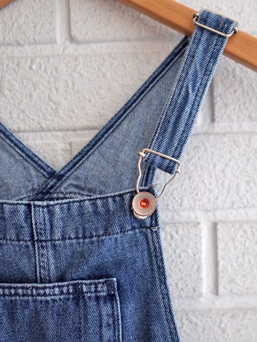 ベルローズキッズ bellerose kids PEPITO ガールズ ソフトデニムサロペット OTTI オッティ  パリやイタリア、ベルギーの輸入子供服、インポートセレクトショップ