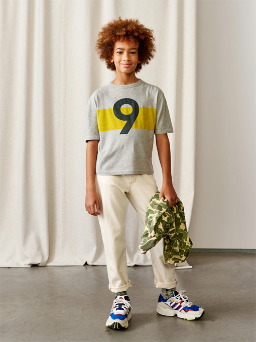 bellerose kids　MILOW　ボーイズ　プリントTシャツ