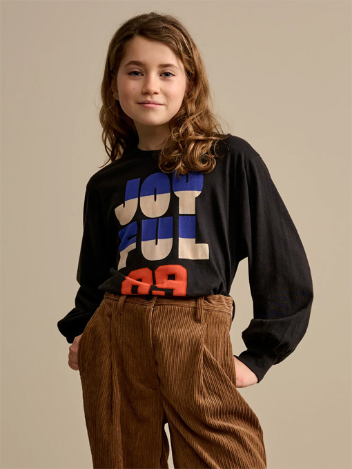 ガールズ　プリント長袖Tシャツ　bellerose kids　CARLA