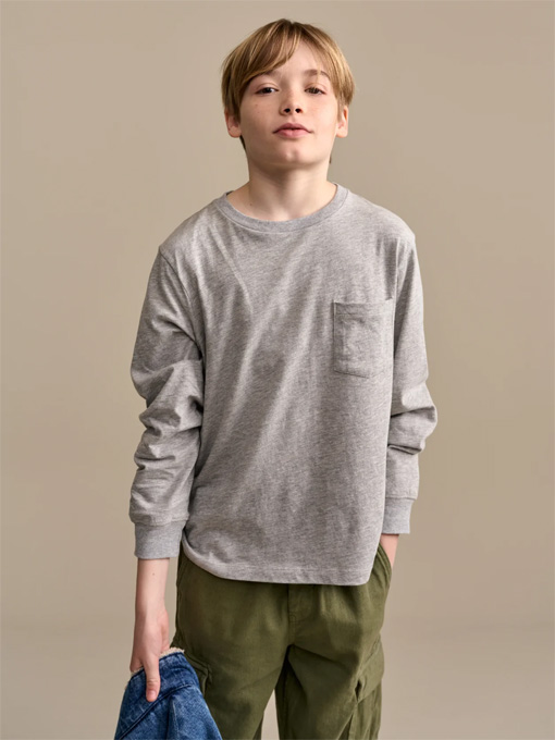 ボーイズ　ポケット長袖Tシャツ　bellerose kids　CYRIEL