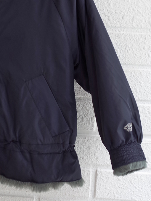 ガールズ　リバーシブルフードジャケット　bellerose kids　HABITAT