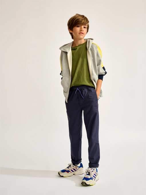 bellerose kids　ボーイズ　ライトコットンロングパンツ