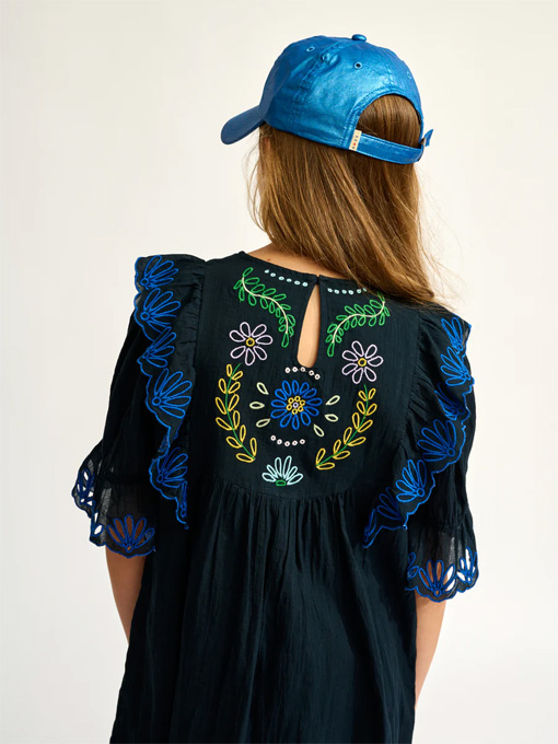 bellerose kids HONEST ベルローズキッズ ガールズ コットン刺繍ワンピース