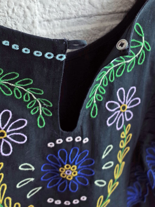 bellerose kids HONEST ベルローズキッズ ガールズ コットン刺繍ワンピース