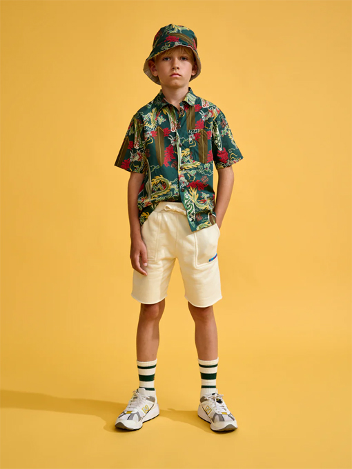 bellerose kids　ボーイズスェットショートパンツ