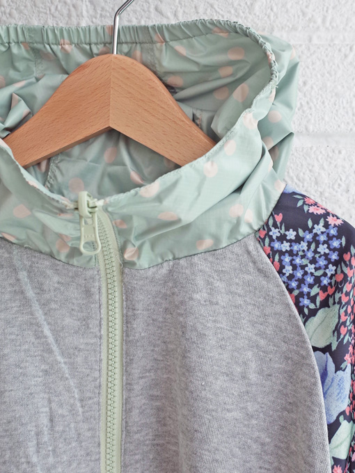 bellerose kids HARROD ガールズ リヴァーシブルナイロンジャケット