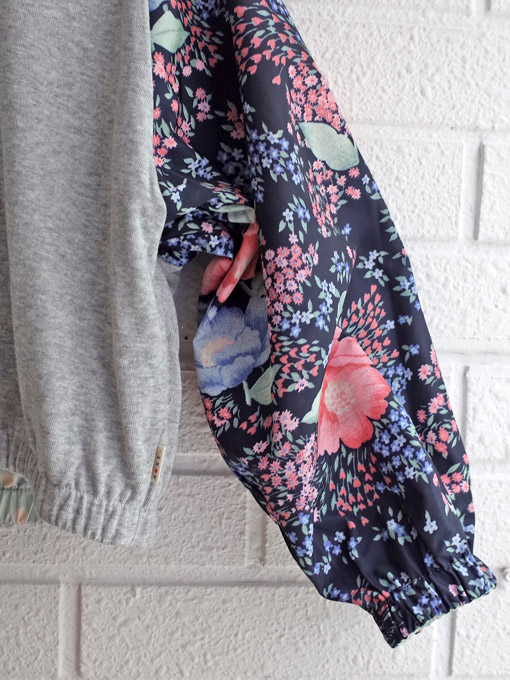 bellerose kids HARROD ガールズ リヴァーシブルナイロンジャケット