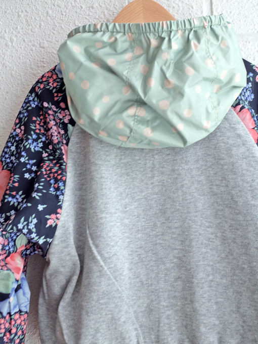 bellerose kids HARROD ガールズ リヴァーシブルナイロンジャケット