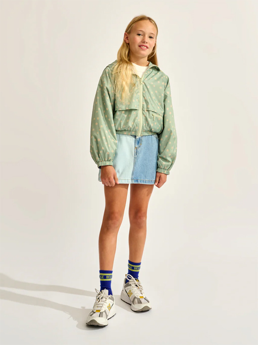 bellerose kids HARROD ガールズ リヴァーシブルナイロンジャケット