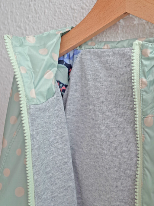 bellerose kids HARROD ガールズ リヴァーシブルナイロンジャケット